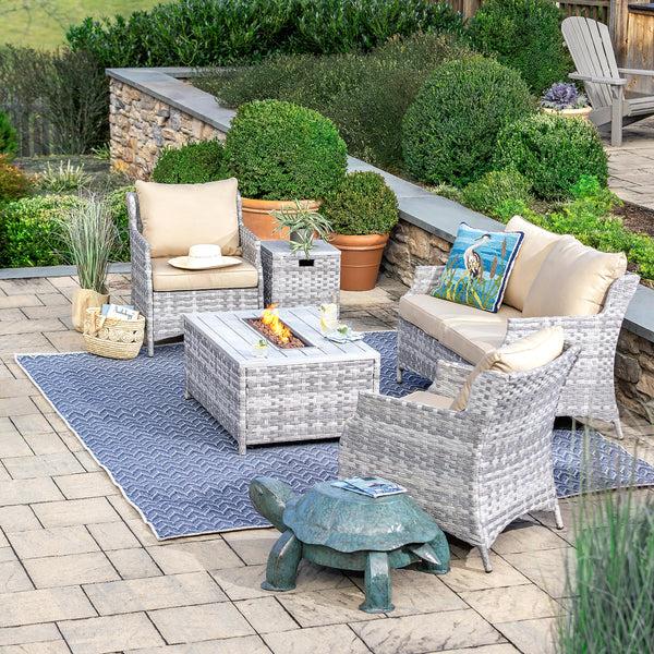 Plow & Hearth Handmade Colorful Painted Turtle Metal Side Table