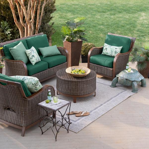 Plow & Hearth Handmade Colorful Painted Turtle Metal Side Table