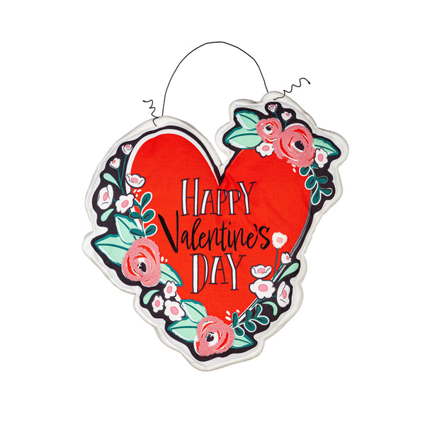 Plow & Hearth Happy Valentine's Day Estate Door Décor