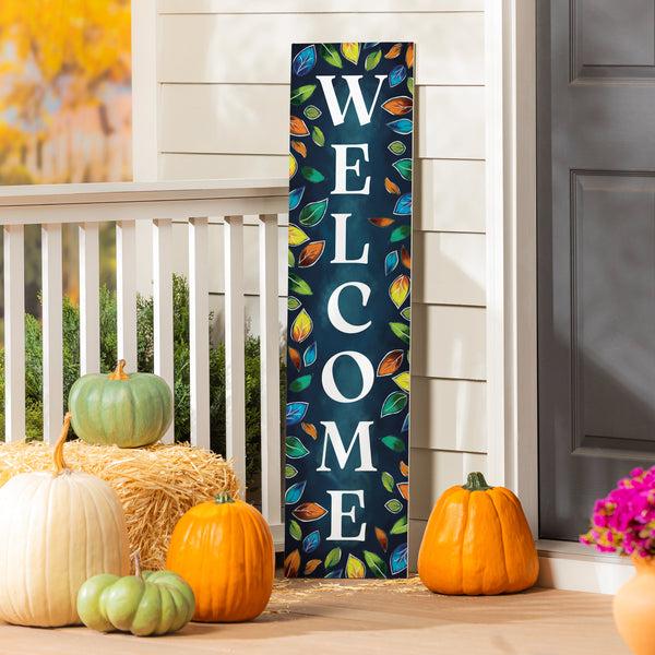 plow & hearth Harvest Blossom Tree Of Life Porch Leaner 46" H