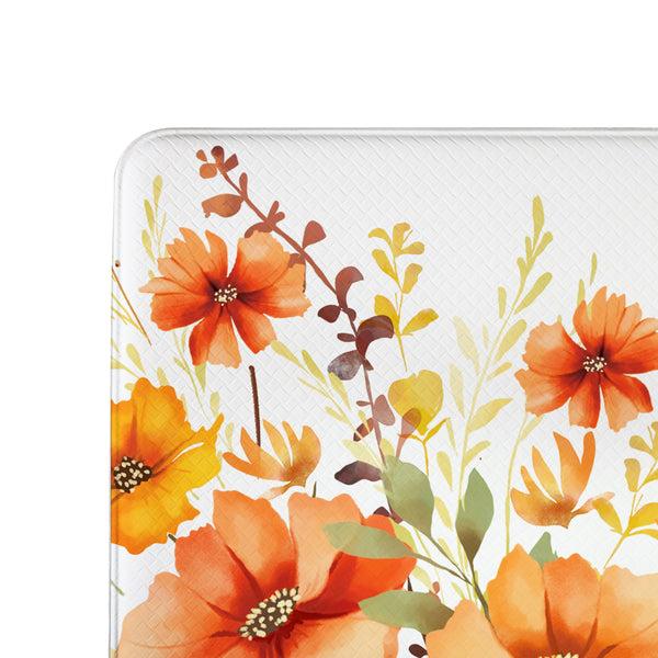 Plow & Hearth Harvest Blossom Wildflowers Anti-Fatigue Mat 30"x18"
