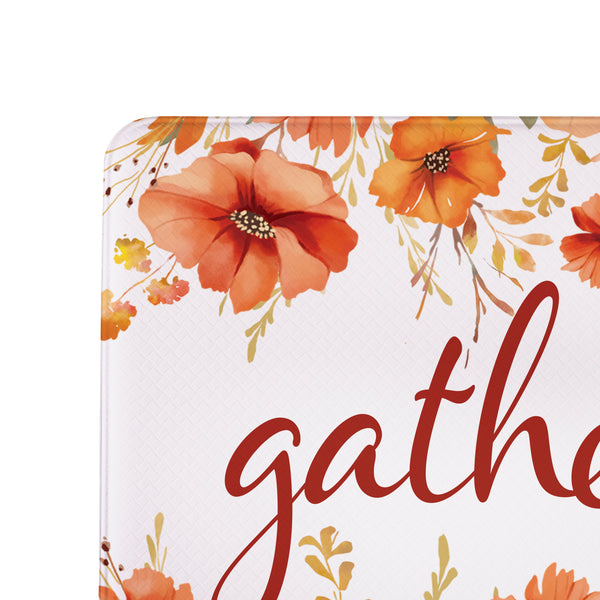 Plow & Hearth Harvest Blossom Wildflowers Anti-Fatigue Mat 40"x20"