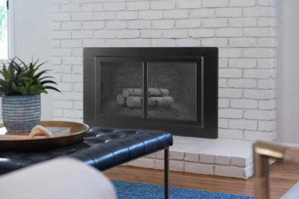 plow & hearth Hearth Stopper® Insulated Decorative Fireplace Draft Stopper