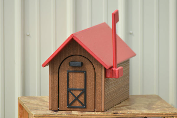 plow & hearth Heavy Duty Handcrafted Poly USPS Mailbox