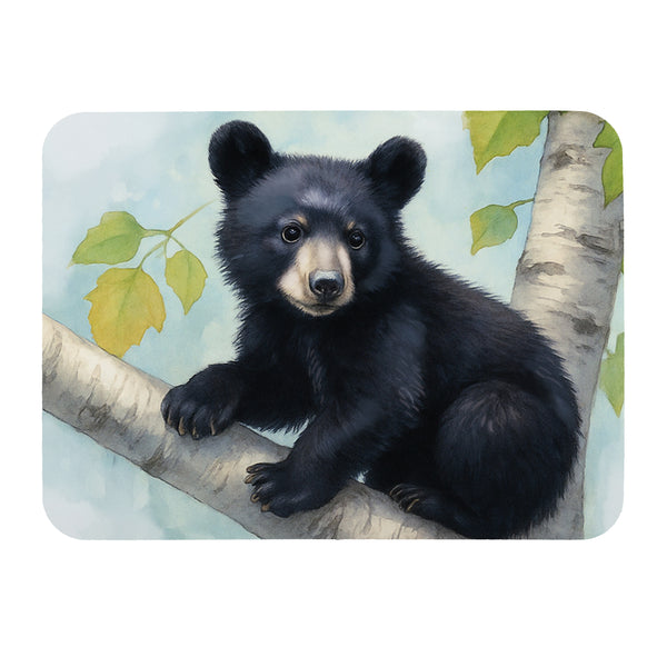 Plow & Hearth High Country Bear Family Drying Mat Baby Bear 20"x15"