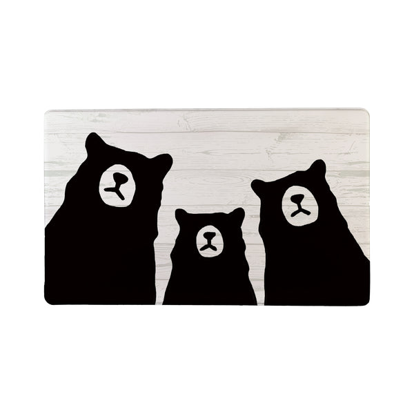 Plow & Hearth High Country Bear Trio Anti-Fatigue Mat 30"x18"