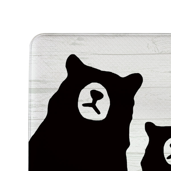 Plow & Hearth High Country Bear Trio Anti-Fatigue Mat 30"x18"