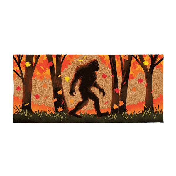 Plow & Hearth High Country Bigfoot Flocked Coir Sassafras Switch Mat 22"x10"