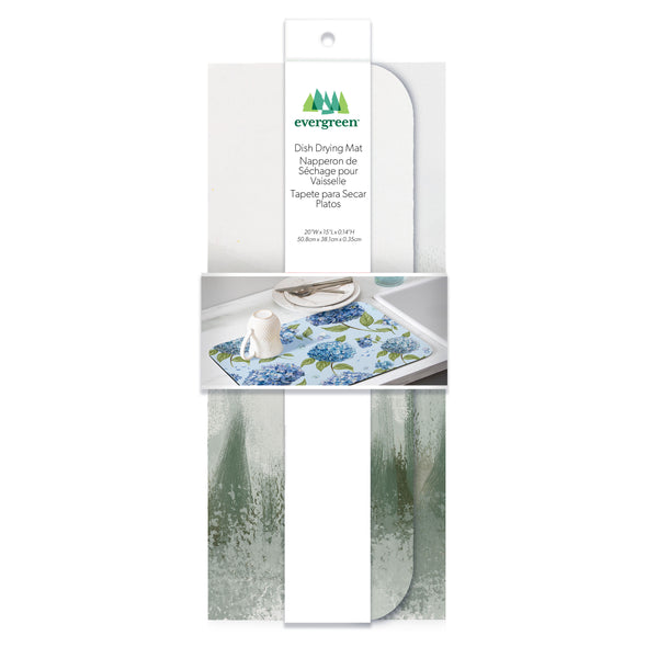 Plow & Hearth High Country Painting Drying Mat Landscape 20"x15"