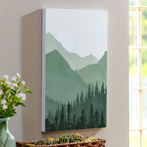 plow & hearth High Country Painting Indoor Wall Décor Wood 24"x16"
