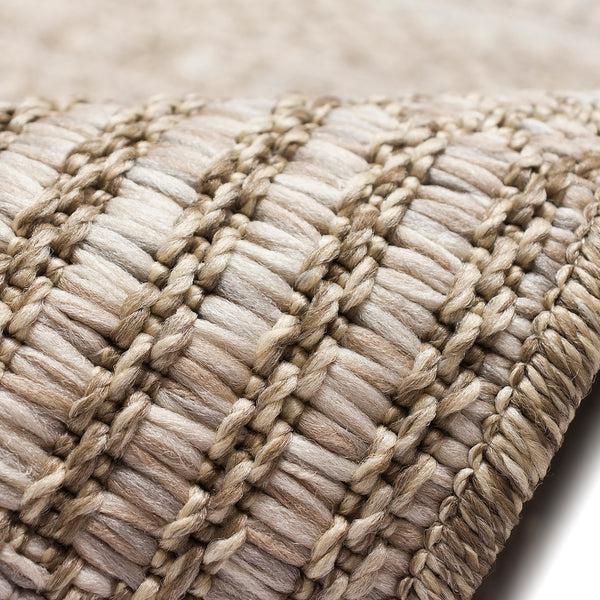 Plow & Hearth Indoor/Outdoor Beachcomber Striped Rug 6'6" X 9'4"