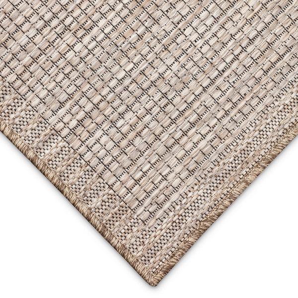 Plow & Hearth Indoor/Outdoor Beachcomber Texture Rug 6'6" X 9'4"