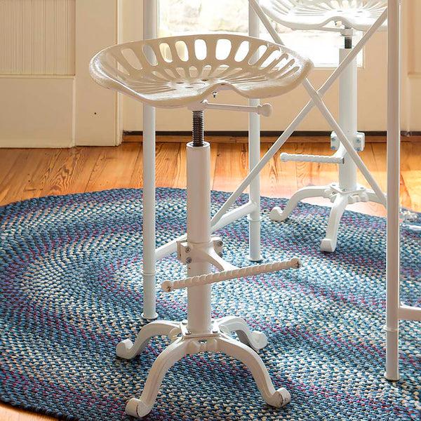 Plow & Hearth Indoor/Outdoor Braided Polypro Roanoke Rug 5' X 8'