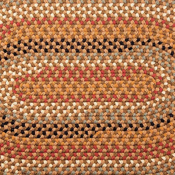 Plow & Hearth Indoor/Outdoor Braided Polypro Roanoke Rug 8' Dia. Round