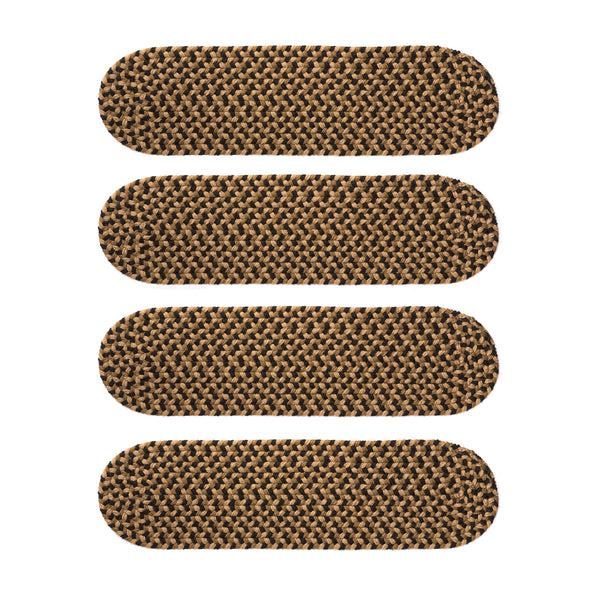 Plow & Hearth Indoor/Outdoor Braided Polypro Roanoke Stair Treads Set Of 4