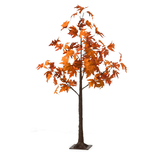 Plow & Hearth Indoor/Outdoor Electric Lighted Maple Tree 4'H With 48 Lights