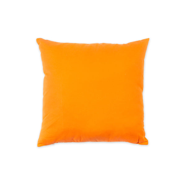 Plow & Hearth Indoor/Outdoor Halloween Trick Or Treat Cotton Throw Pillow