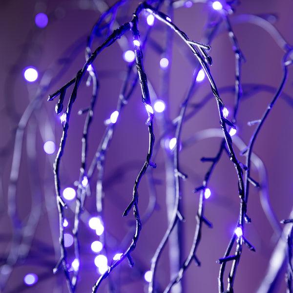 Plow & Hearth Indoor/Outdoor Halloween Weeping Willow 6'H With 500 Lights