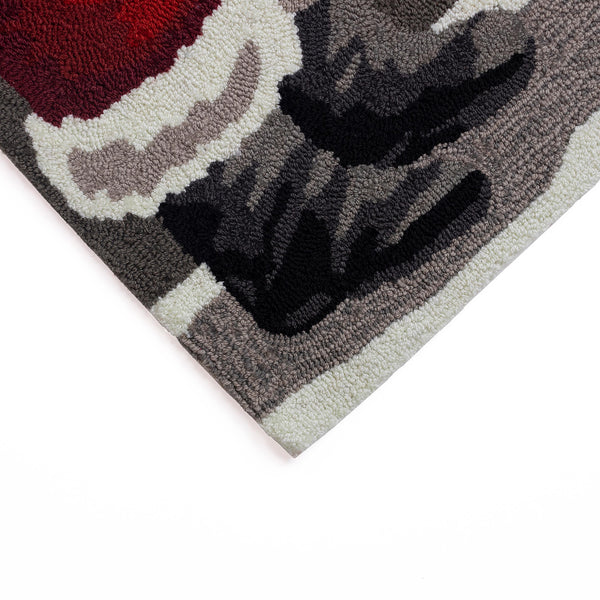 Plow & Hearth Indoor/Outdoor Hand-Hooked Good Dog Accent Rug 30" X 48"