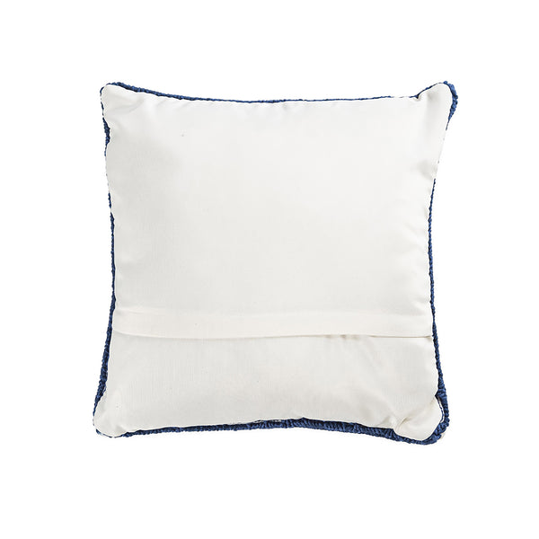 Plow & Hearth Indoor/Outdoor Hand-Hooked Star Throw Pillow