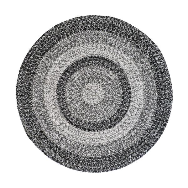 Plow & Hearth Indoor/Outdoor Oval Woodridge Braided Polypropylene Rug 7'6" Round