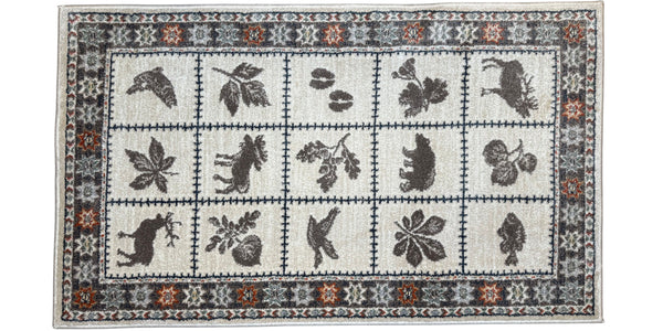 plow & hearth Indoor/Outdoor Polypropylene Vista Hillside Hideaway Rug 30"x 50"