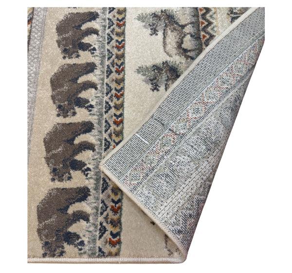 Plow & Hearth Indoor/Outdoor Polypropylene Vista Mountian Majesty Rug 30"x 50"