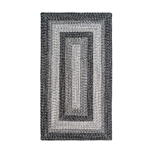 Plow & Hearth Indoor/Outdoor Rectangle Woodridge Braided Polypropylene Rug 2'7" X 9' Runner