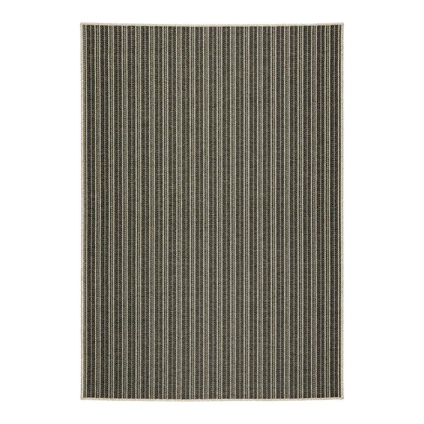 Plow & Hearth Indoor/Outdoor Santa Anna Striped Rug 3' X 5'
