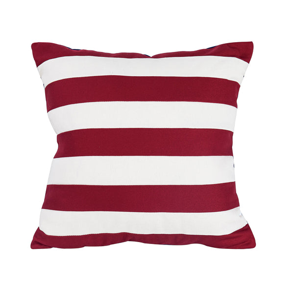 Plow & Hearth Indoor/Outdoor Star-Spangled Double-Sided Flag Pillow