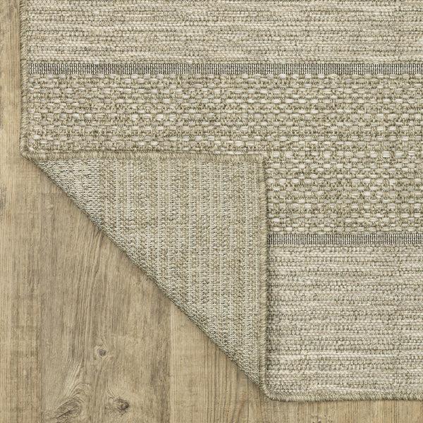 plow & hearth Indoor/Outdoor Yucatan Striped Polypropylene Rug 3'3" x 5'
