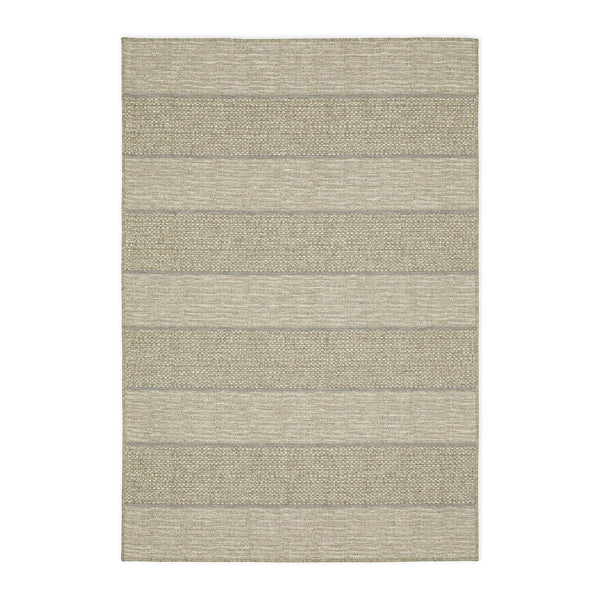 plow & hearth Indoor/Outdoor Yucatan Striped Polypropylene Rug 5'3" x 7'3"