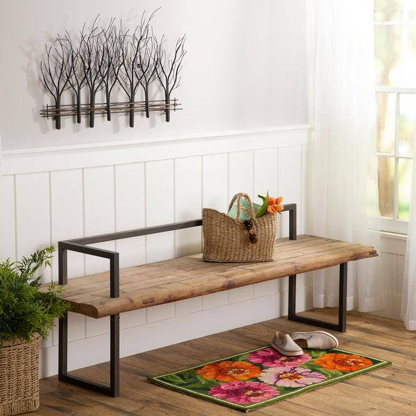 Plow & Hearth Indoor/Outdoor Zinnia Hooked Polypropylene Accent Rug
