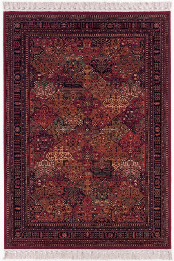 Plow & Hearth Kashimar Imperial Baktiari Antique Red Area Rug