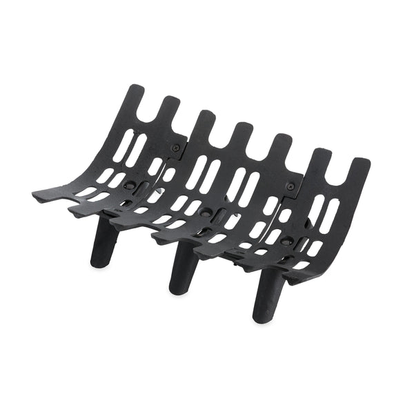 Plow & Hearth Large Cast Iron Deep-Bed Fireplace Grate With Six Legs