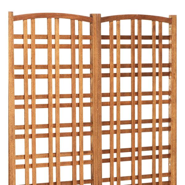Plow & Hearth Large Eucalyptus Privacy Trellis Screen