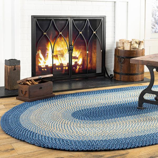 Plow & Hearth Large Winchester Fireplace Screen With Doors