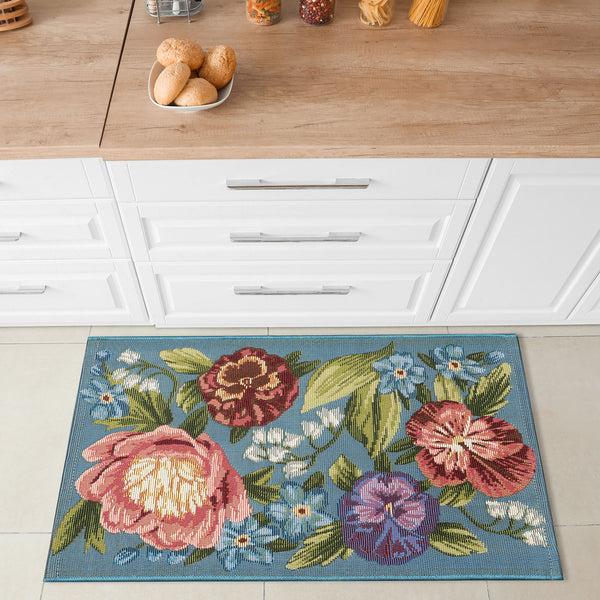 Plow & Hearth Liora Manne Esencia Secret Garden Indoor/Outdoor Rug