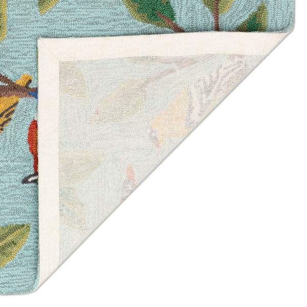 Plow & Hearth Liora Manne Frontporch Birds On A Branch Indoor/Outdoor Rug