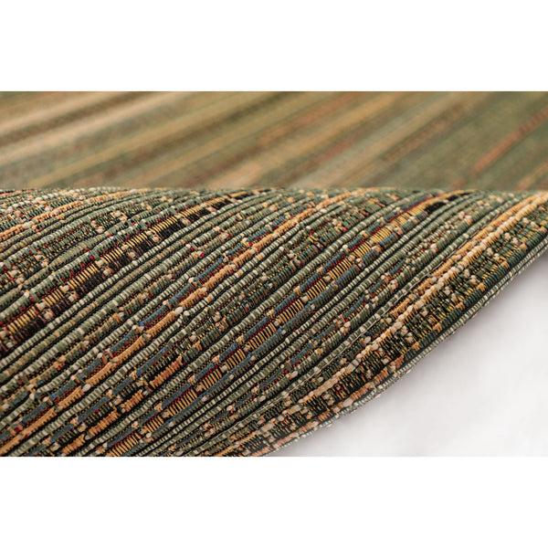 Plow & Hearth Liora Manne Marina Stripes Indoor/Outdoor Area Rug Green