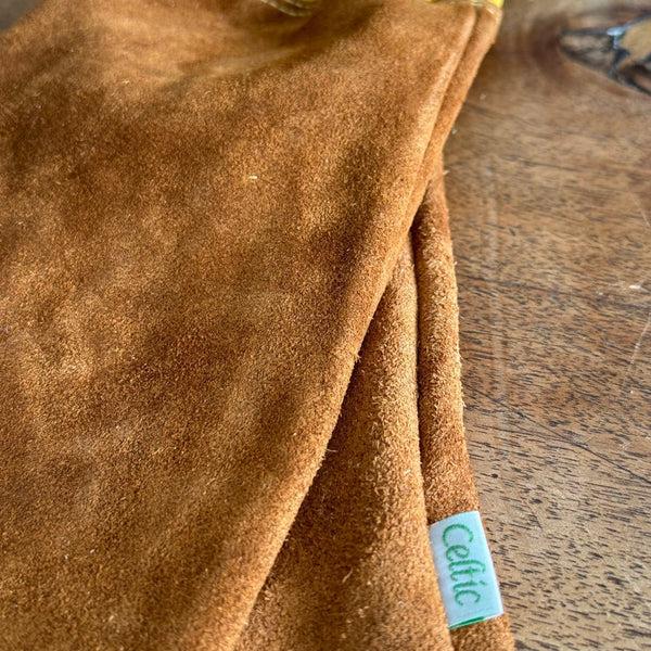 Plow & Hearth Long Garden Gloves - Rose Pruning Gloves (Soft Cowhide)