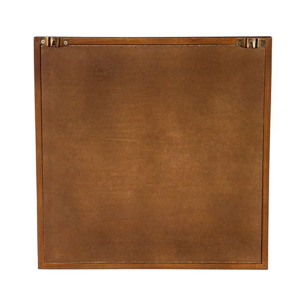 Plow & Hearth Longhorn Metal And Wood Wall Décor 16"L X 16"H