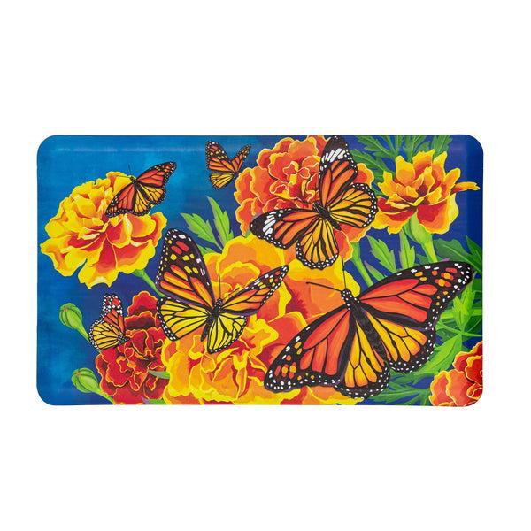 Plow & Hearth Mariposa Melody Anti-Fatigue Mat 30" X 18"