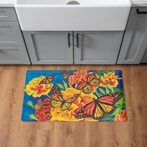 plow & hearth Mariposa Melody Anti-Fatigue Mat 30" x 18"