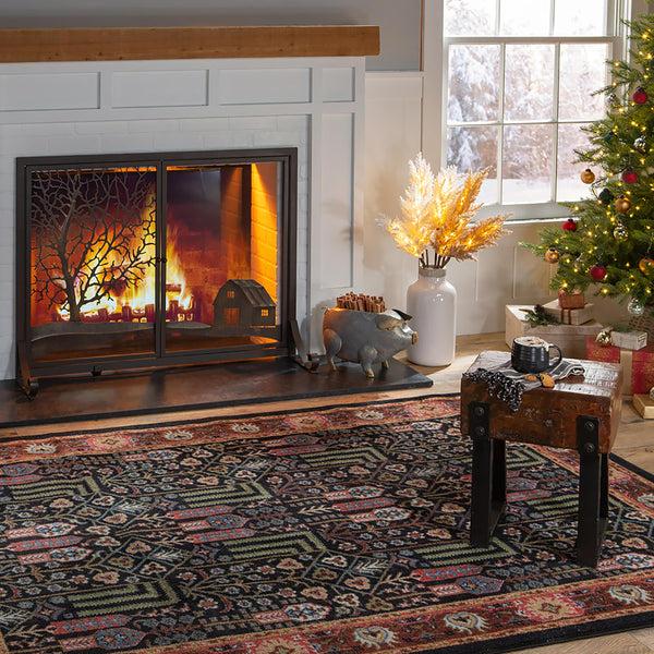 Plow & Hearth Mount Joy Area Rug With EnduraStran Construction 5' X 8'
