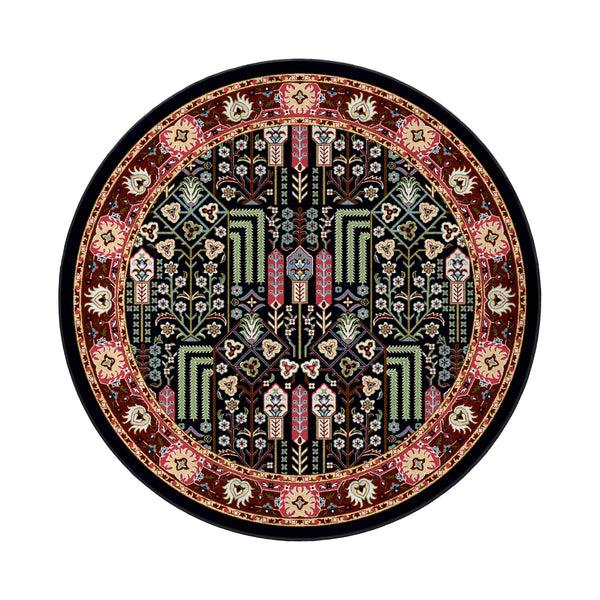 Plow & Hearth Mount Joy Area Rug With EnduraStran Construction 7'7" Round