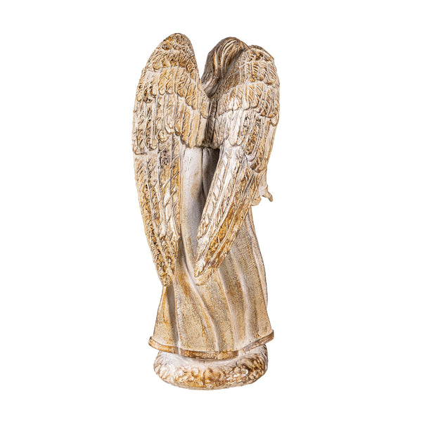 Plow & Hearth Nativity Garden Statue Resin Statue Gilded Nativity 9"H Set Of 10