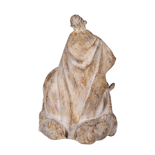 Plow & Hearth Nativity Garden Statue Resin Statue Heavenly Family 11.5"H