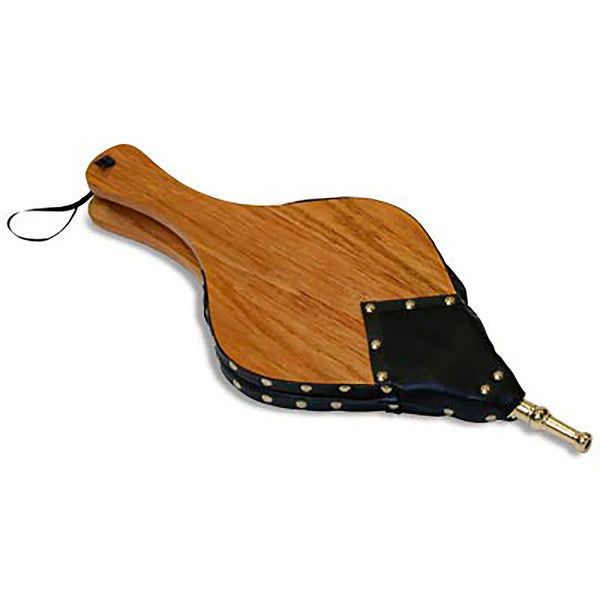 plow & hearth Natural Light Grain Wood Bellows In A Natural Finish