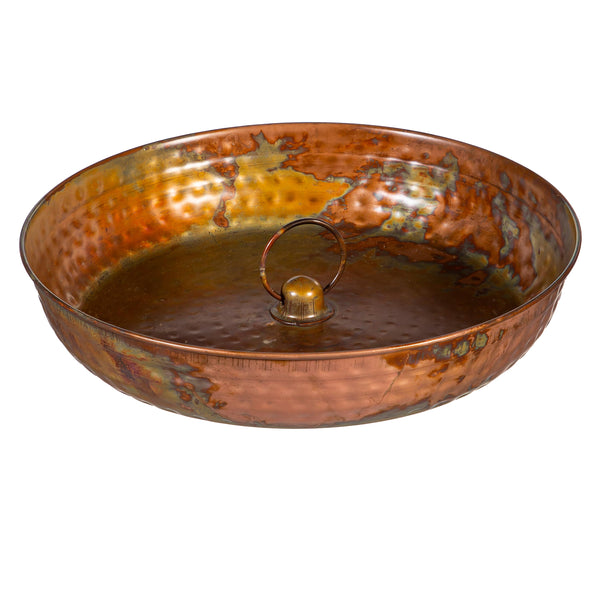 Plow & Hearth Oil Rubbed Textured Bronze Rain Chain Basin